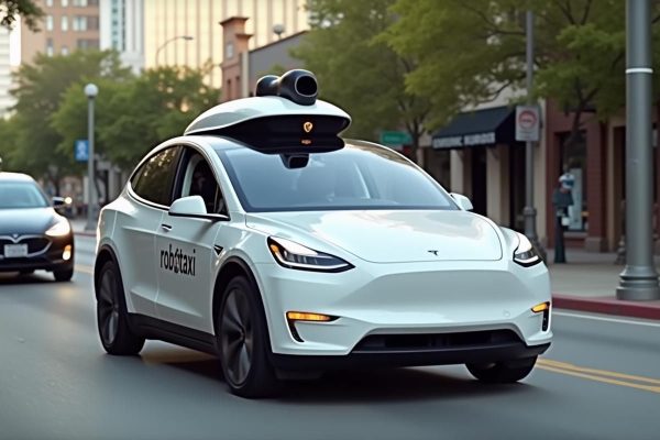 Megjelent az első Tesla robotaxi a forgalomban Austinban