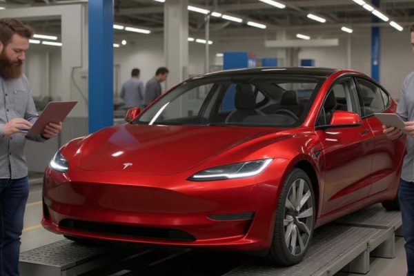 A Tesla Model 3 lett Európa legbiztonságosabb új autója 2025-ben