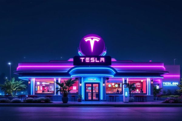 Tesla megnyitotta első étteremkomplexumát West Hollywoodban